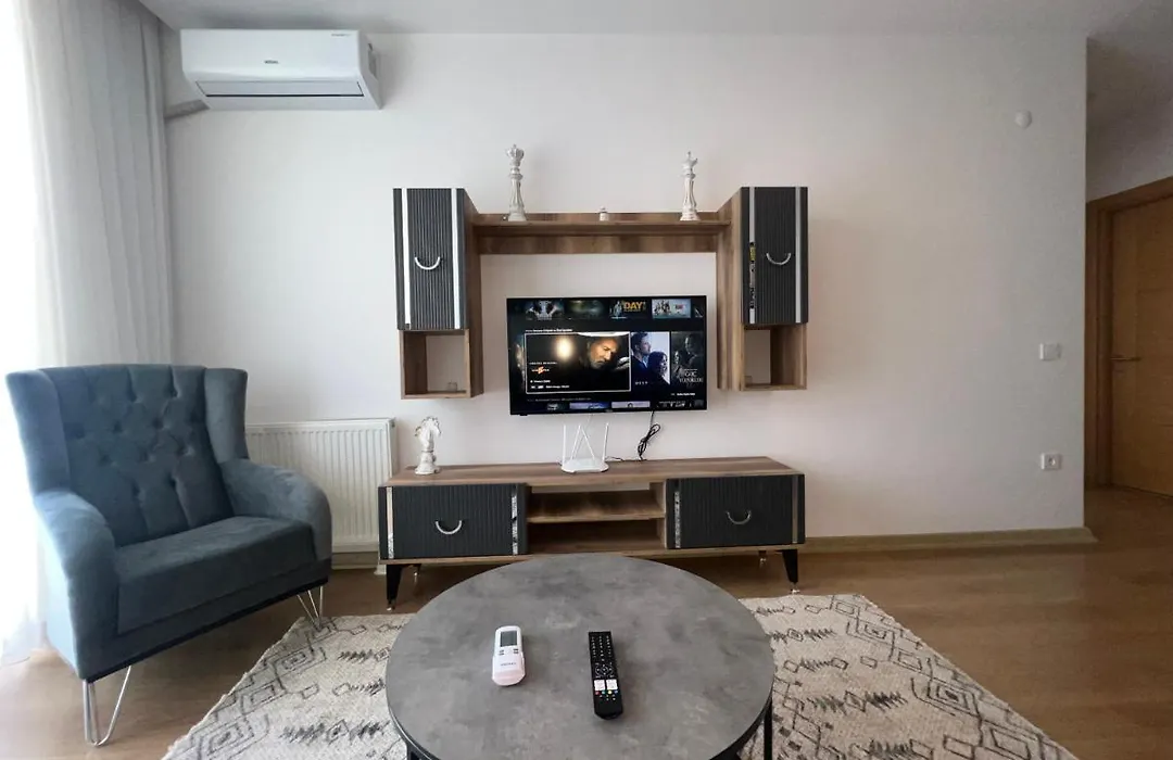 Daire Location Free Wifi Ac Parking Garage *